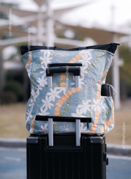 Aloha Hawaiian Custmized Print Puakenikeni  Tyvek tote bag