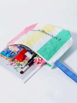 Customized deisgn Non Woven Polypropylene zipper pouch